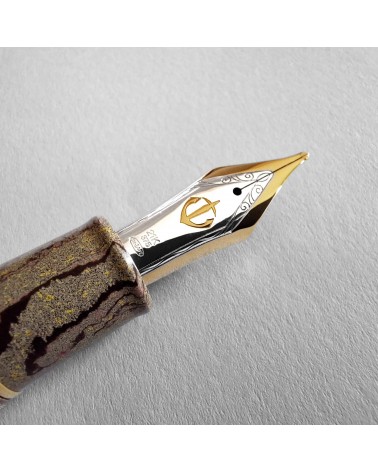 Stylo-plume Sailor Naginata Togi Ebonite Syokei, bec or largeur B, édition limitée
