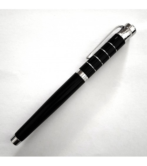 Roller Waldmann Tango Noir, argent massif sterling 925