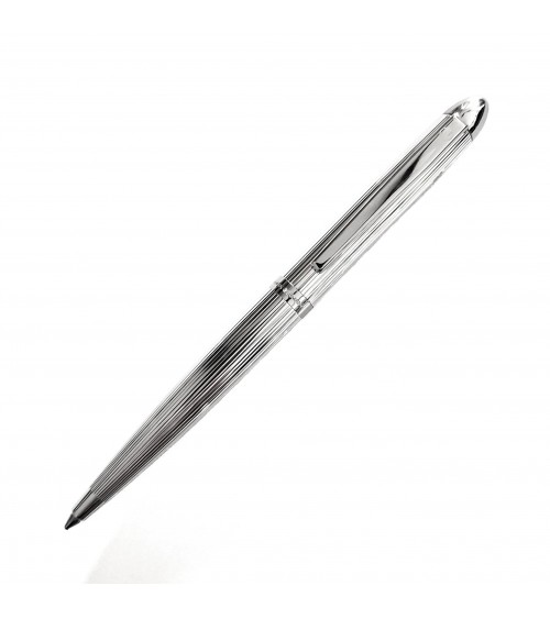Stylo-bille Waldmann Pocket, argent massif sterling 925