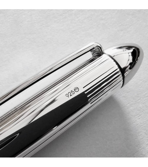 Stylo-bille Waldmann Pocket, argent massif sterling 925