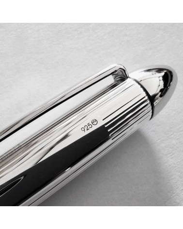 Stylo-bille Waldmann Pocket, argent massif sterling 925