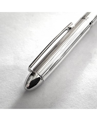 Stylo-bille Waldmann Pocket, argent massif sterling 925