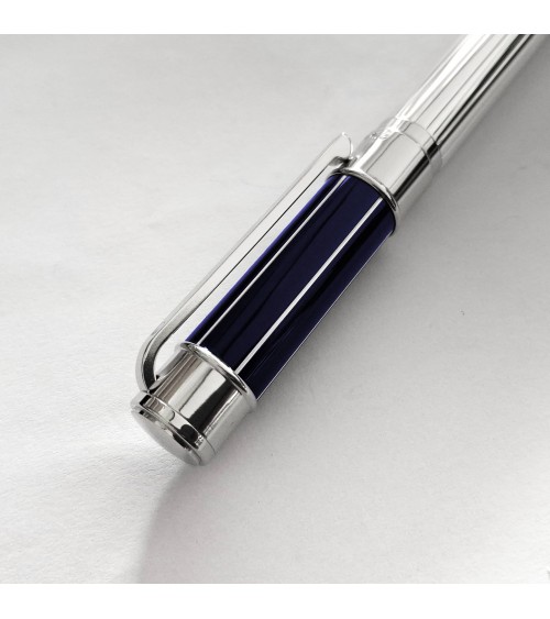 Stylo-plume Waldmann Commander 23, argent massif sterling 925