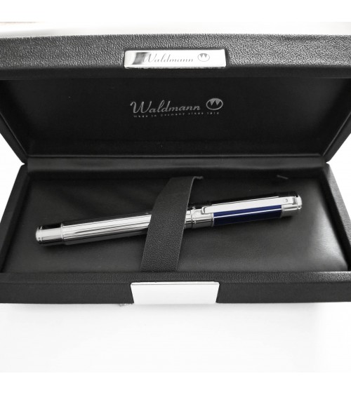 Stylo-plume Waldmann Commander 23, argent massif sterling 925