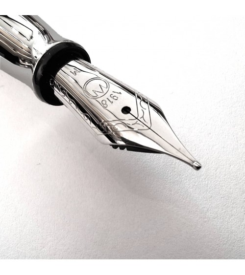 Stylo-plume Waldmann Commander 23, argent massif sterling 925