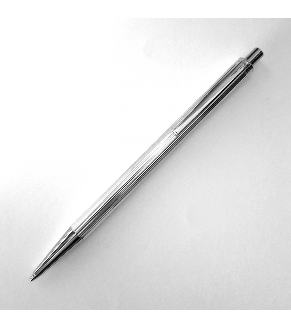 Stylo-bille Waldmann Eco Lignes, argent massif sterling 925