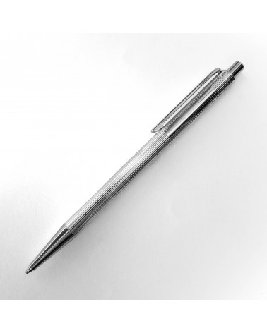 Stylo-bille Waldmann Eco Lignes, argent massif sterling 925