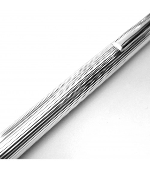 Stylo-bille Waldmann Eco Lignes, argent massif sterling 925
