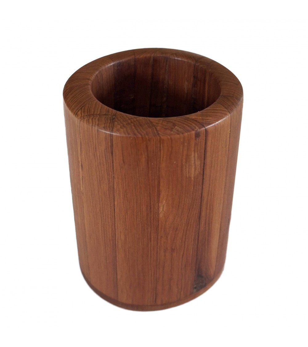 Pot à crayons Patrick Guénat en bois d’if