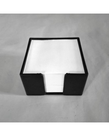Porte bloc-notes de bureau PA Impulse recouvert de cuir noir