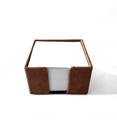 Porte bloc-notes de bureau PA Montana recouvert de cuir couleur cognac