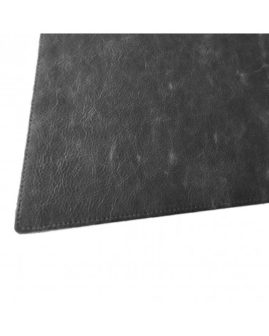 Sous-main PA Madagascar cuir anthracite