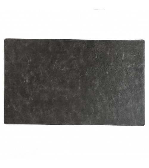 Sous-main PA Madagascar cuir anthracite