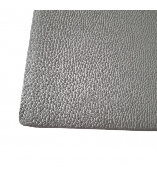 Sous-main PA cuir grainé gris, 36 x 48 cm