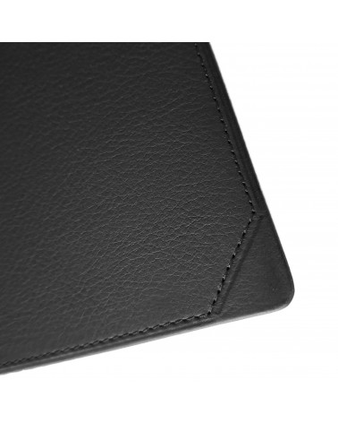 Sous-main Cossa cuir noir, 49 x 69,5 cm