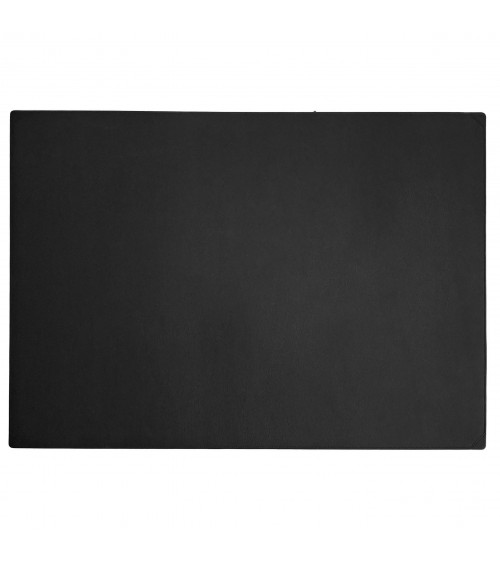 Sous-main Cossa cuir noir, 49 x 69,5 cm
