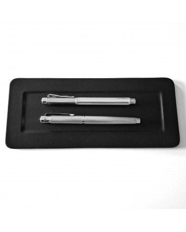 Plateau porte stylo PA cuir noir