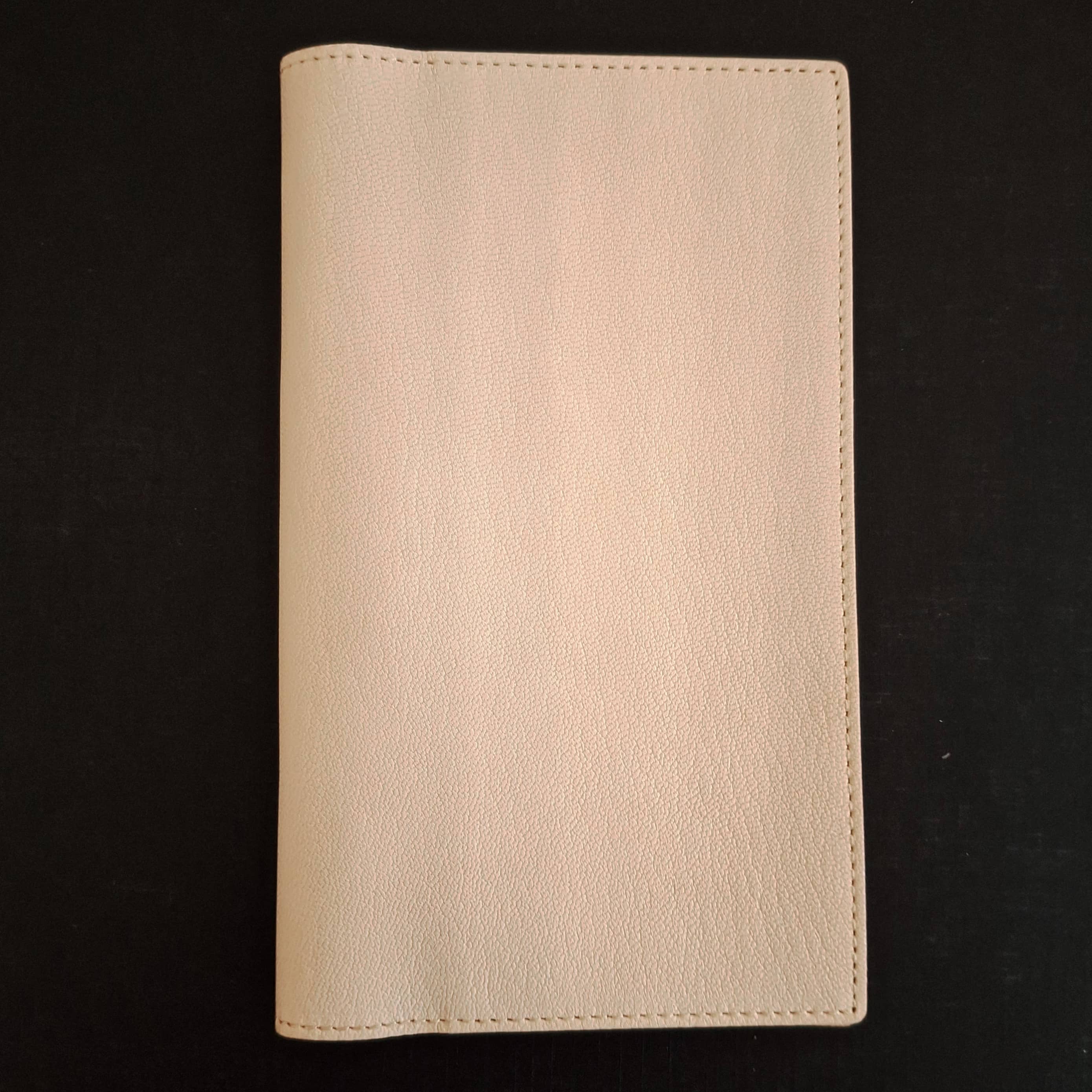 Protège-carnet Midori cuir de chèvre